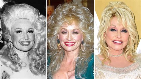 dolly parton through the years.